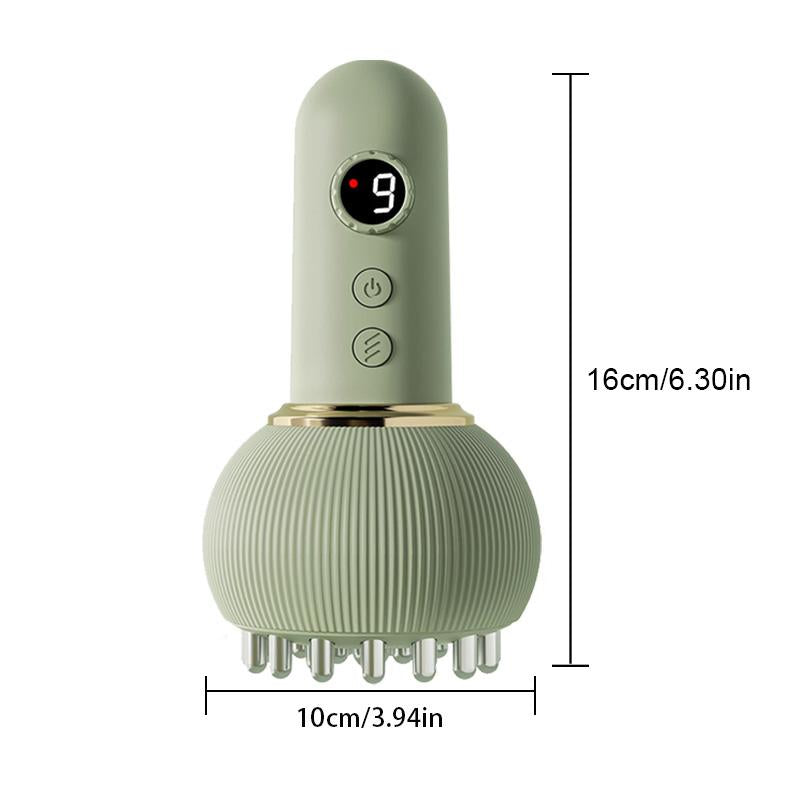 Deep Tissue Massage Device, Multi-Mode Home Portable Muscle Relaxer, Deep Heating Massager, Ideal Gift for Elders